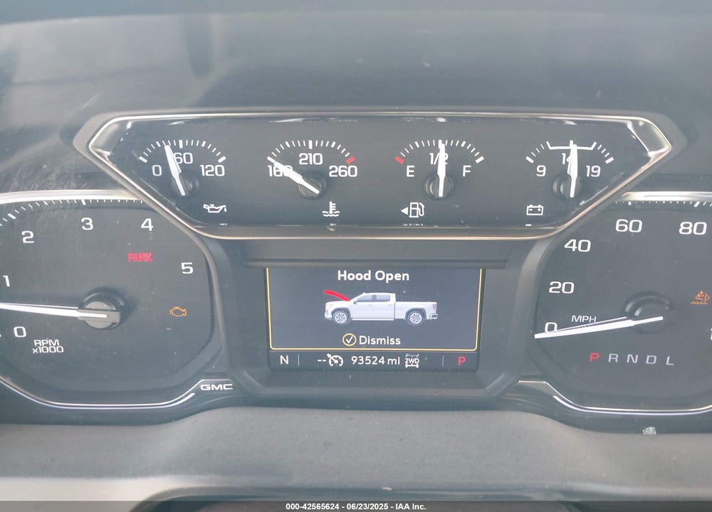 2022 GMC SIERRA 2500HD 4WD STANDARD BED AT4 VIN: 1GT49PEY6NF124227