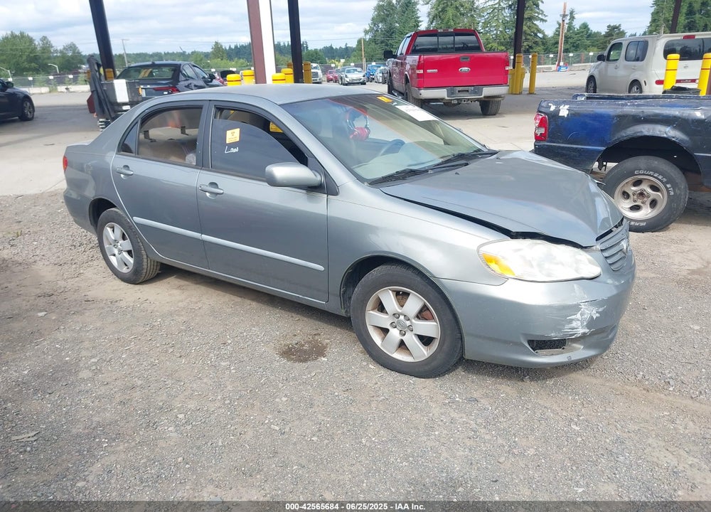 2003 TOYOTA COROLLA LE VIN: 1NXBR32E73Z016052