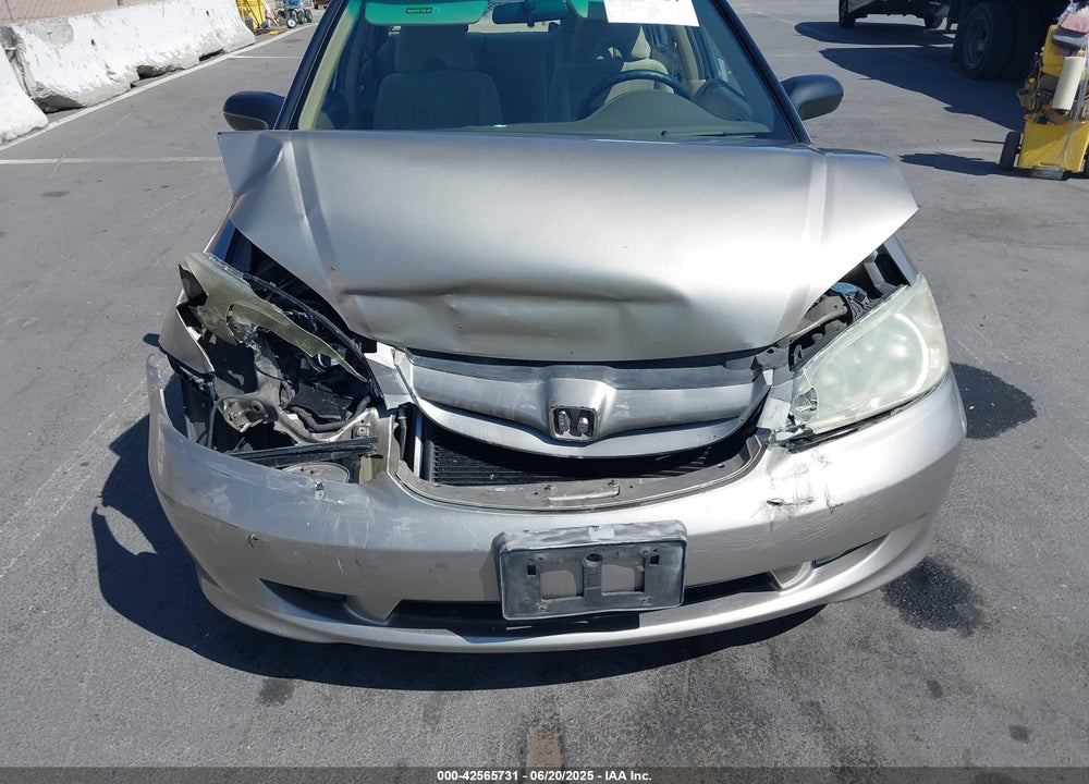 2005 HONDA CIVIC LX VIN: 2HGES16545H629662