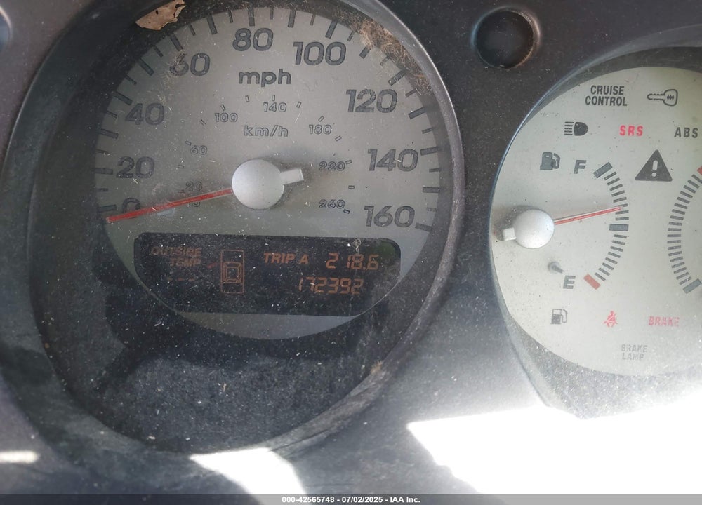 2002 ACURA TL 3.2 TYPE S VIN: 19UUA56822A033086