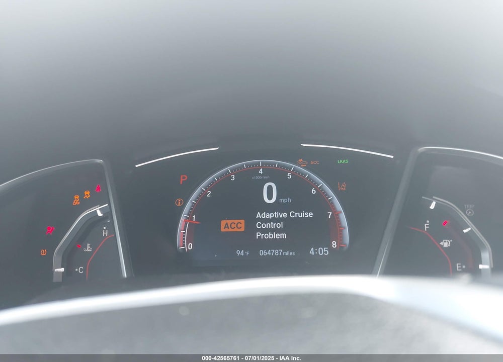 2019 HONDA CIVIC VIN: 2HGFC2F87KH558339