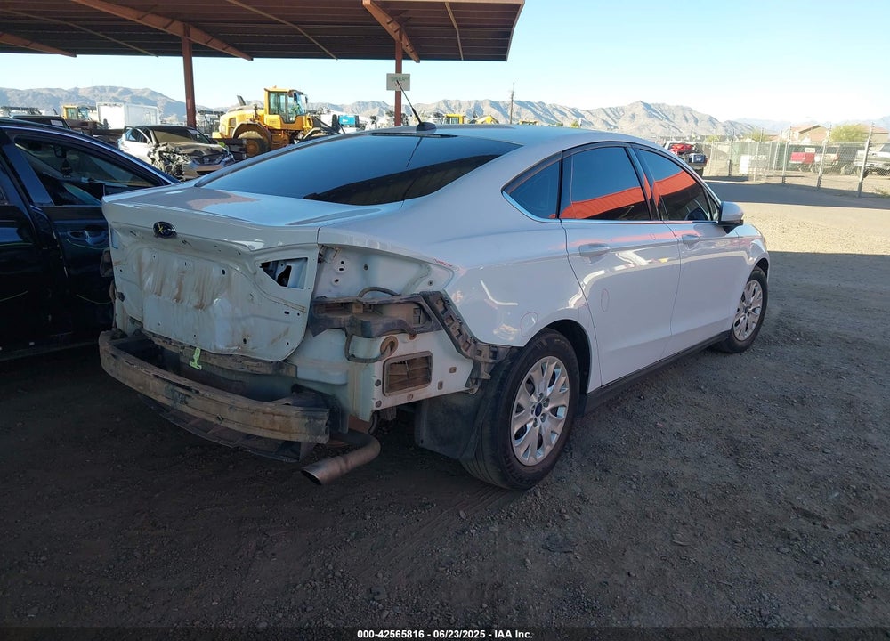 2013 FORD FUSION VIN: 3FA6P0G71DR234989