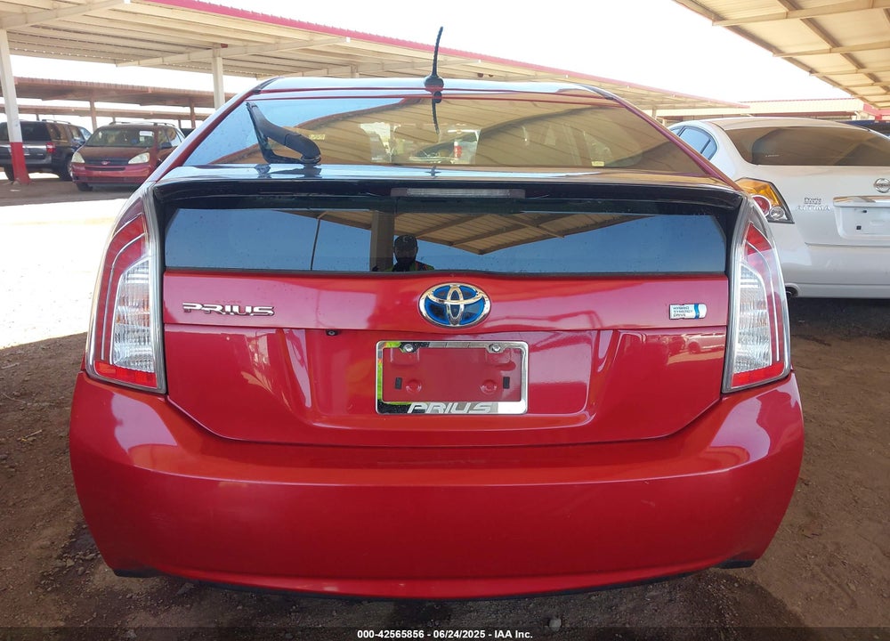 2012 TOYOTA PRIUS VIN: JTDKN3DU6C5495546