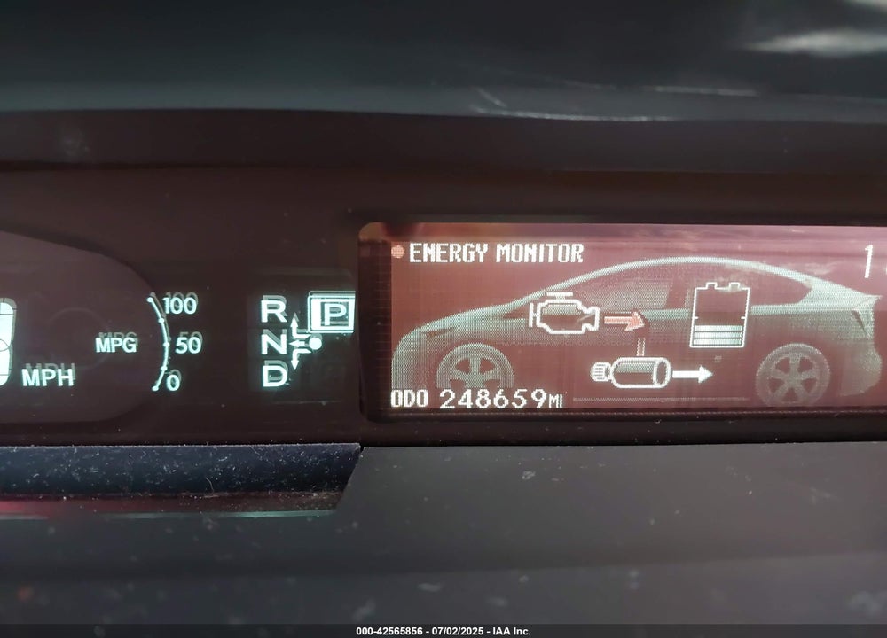 2012 TOYOTA PRIUS VIN: JTDKN3DU6C5495546
