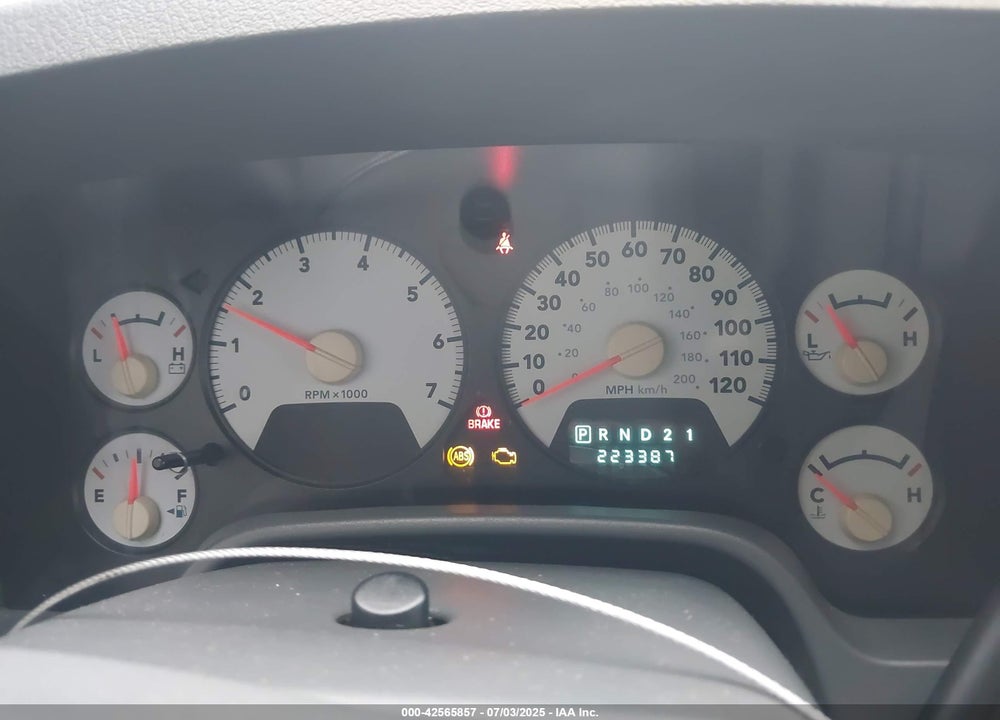 2007 DODGE RAM 1500 VIN: 1D7HU18277S249760