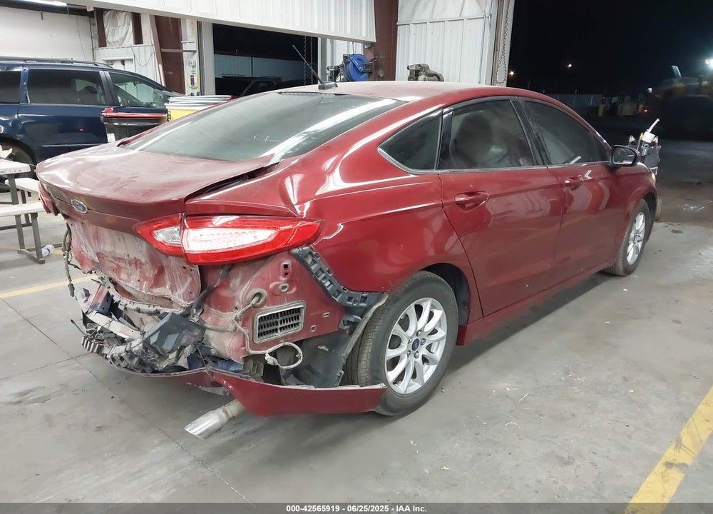 2016 FORD FUSION VIN: 3FA6P0G73GR385742