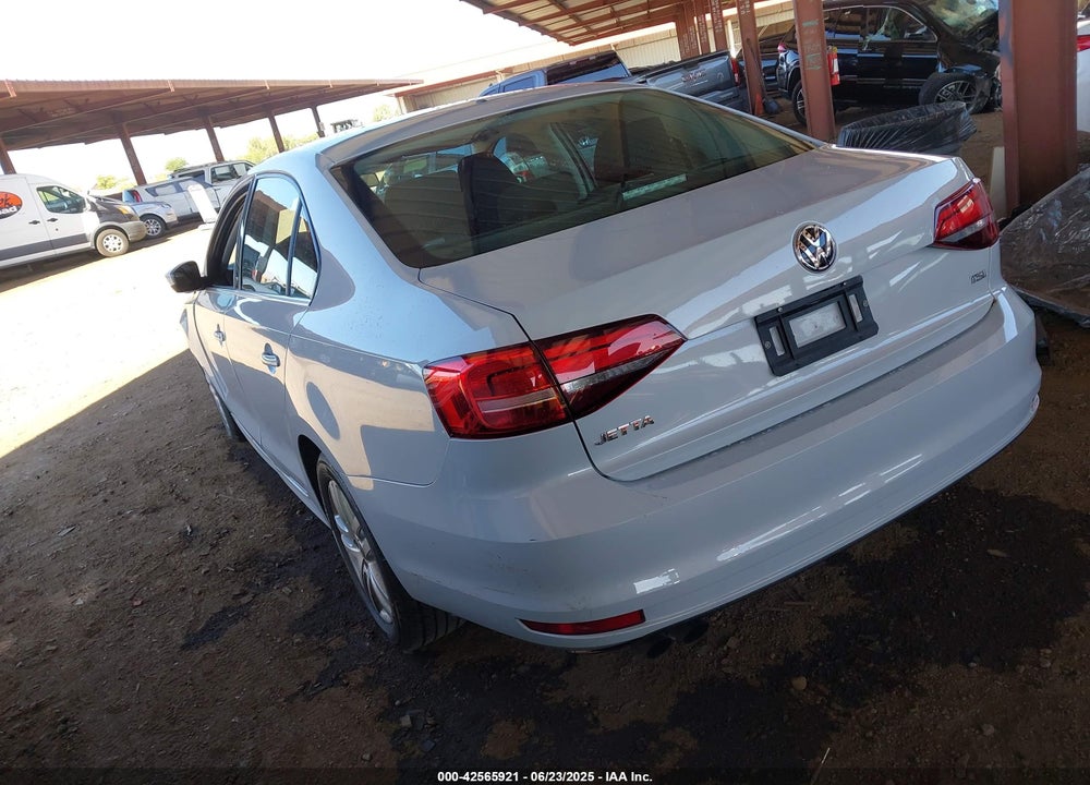 2017 VOLKSWAGEN JETTA VIN: 3VW2B7AJ9HM317252