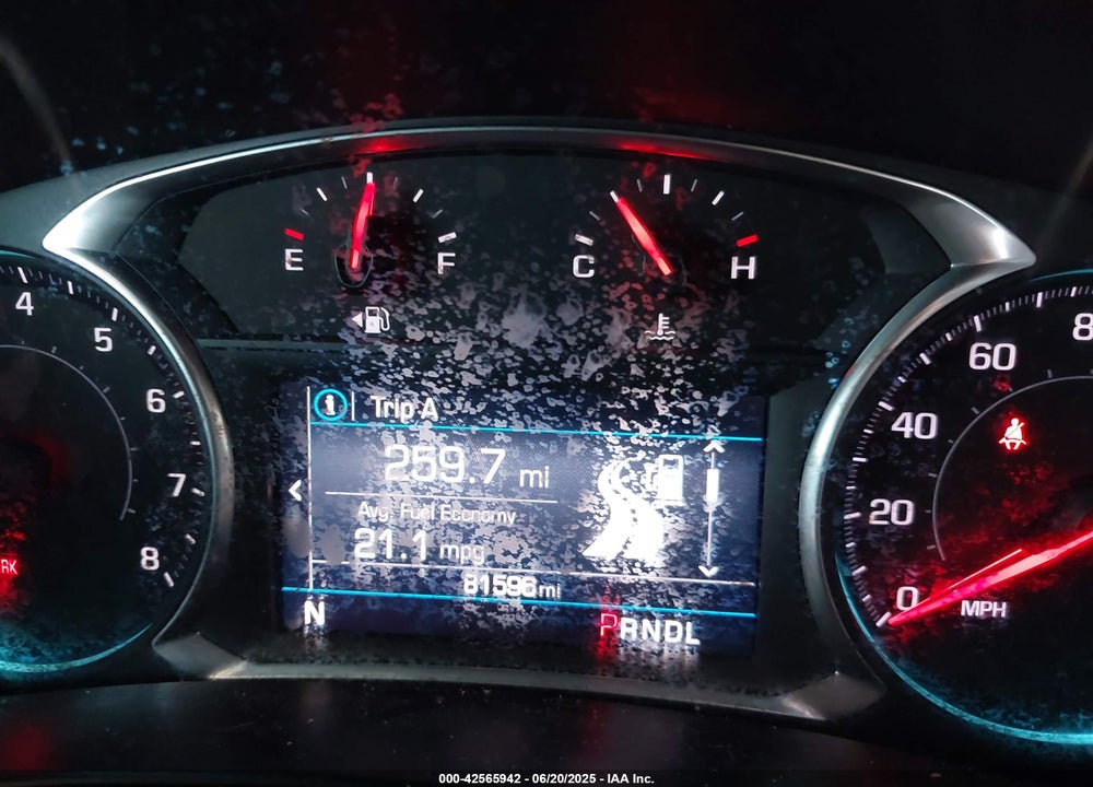 2019 CHEVROLET EQUINOX VIN: 2GNAXUEV7K6177495