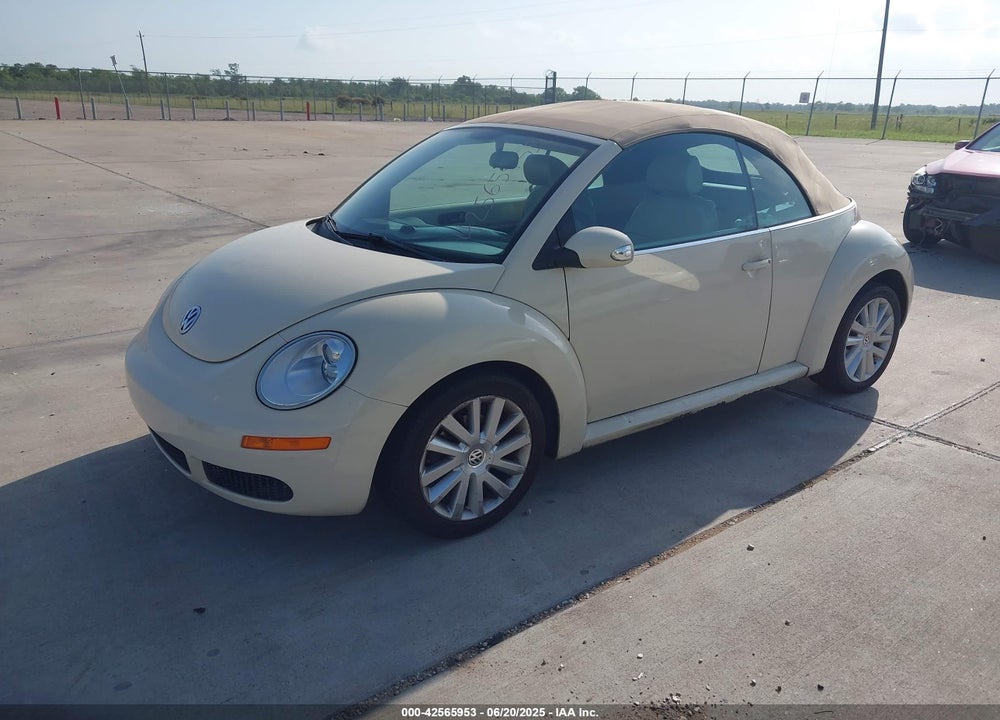 2008 VOLKSWAGEN NEW BEETLE SE VIN: 3VWRF31Y28M408257