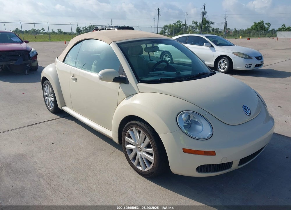 2008 VOLKSWAGEN NEW BEETLE SE VIN: 3VWRF31Y28M408257