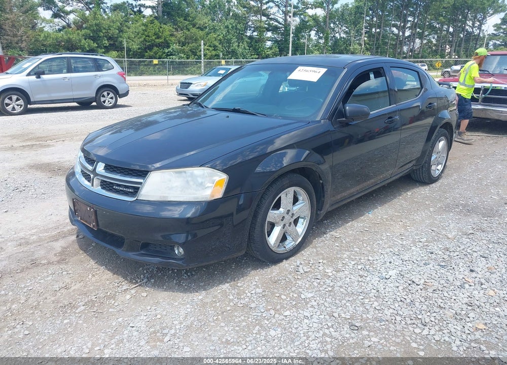 2011 DODGE AVENGER VIN: 1B3BD2FG2BN524481
