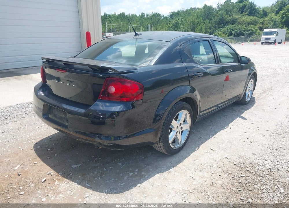 2011 DODGE AVENGER VIN: 1B3BD2FG2BN524481