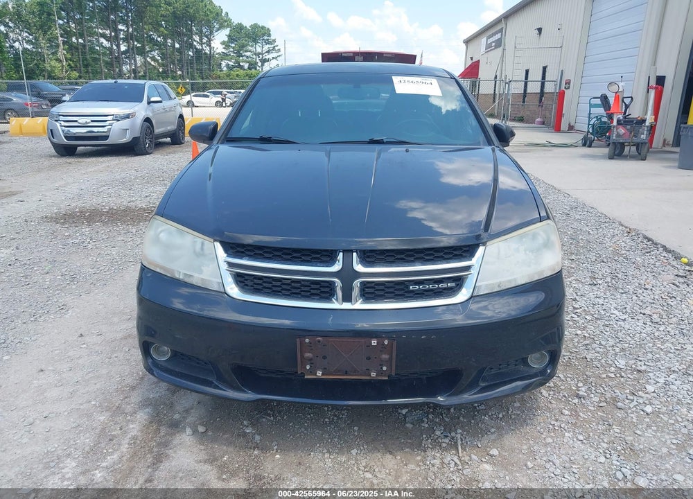 2011 DODGE AVENGER VIN: 1B3BD2FG2BN524481
