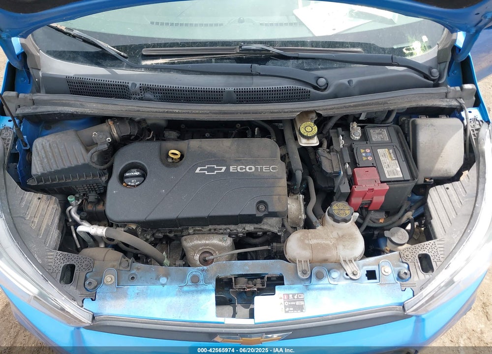 2017 CHEVROLET SPARK LS CVT VIN: KL8CB6SA2HC838565