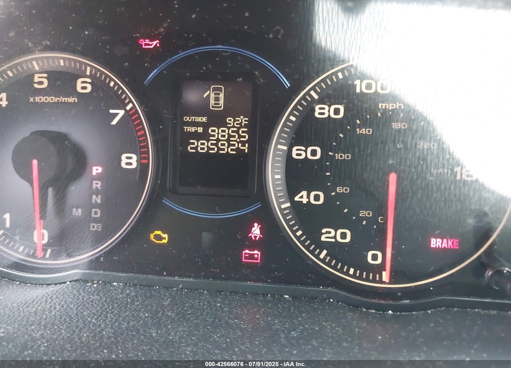 2004 ACURA TSX VIN: JH4CL968X4C003240
