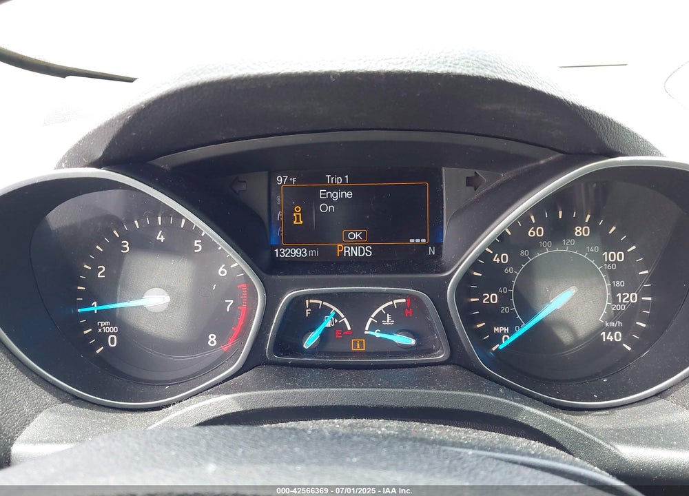 2017 FORD ESCAPE VIN: 1FMCU0F74HUC42876