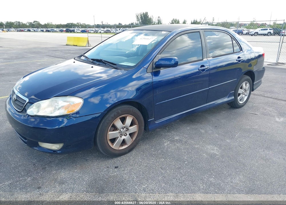 2003 TOYOTA COROLLA S VIN: 1NXBR32E63Z162121