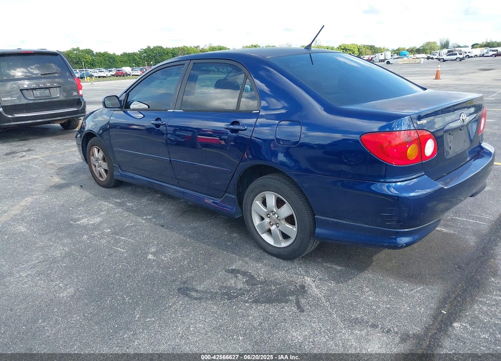 2003 TOYOTA COROLLA S VIN: 1NXBR32E63Z162121