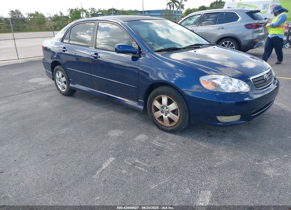 2003 TOYOTA COROLLA S VIN: 1NXBR32E63Z162121