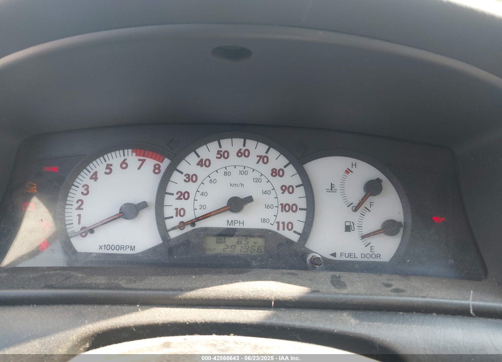 2004 TOYOTA COROLLA VIN: 2T1BR32E84C253166