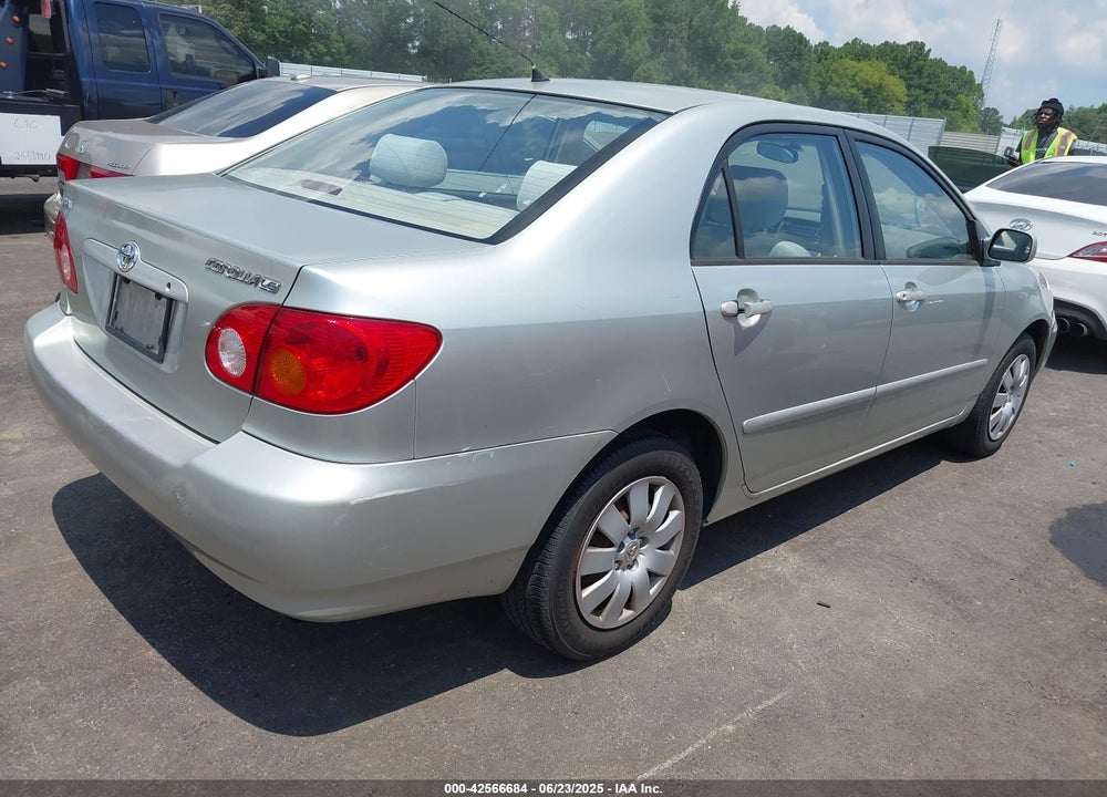2003 TOYOTA COROLLA LE VIN: JTDBR32E530045500