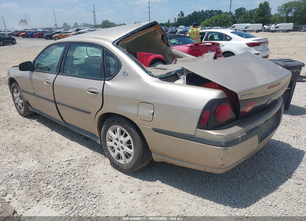 2004 CHEVROLET IMPALA VIN: 2G1WF52E649416699