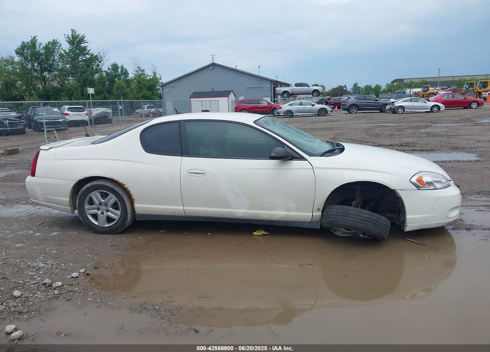 2006 CHEVROLET MONTE CARLO LT VIN: 2G1WM15K369389531