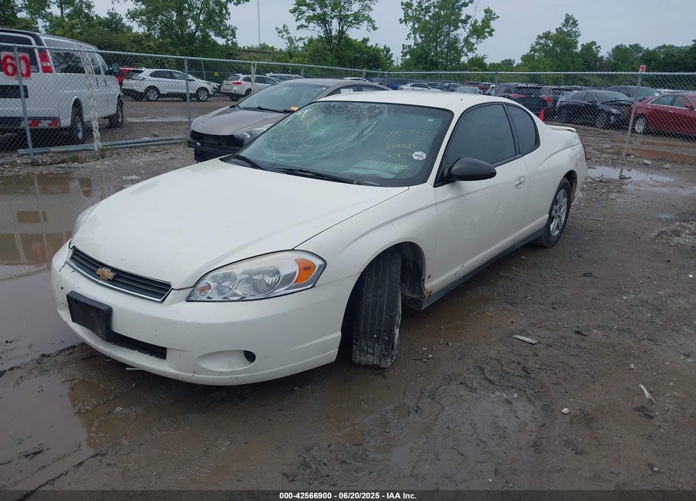 2006 CHEVROLET MONTE CARLO LT VIN: 2G1WM15K369389531