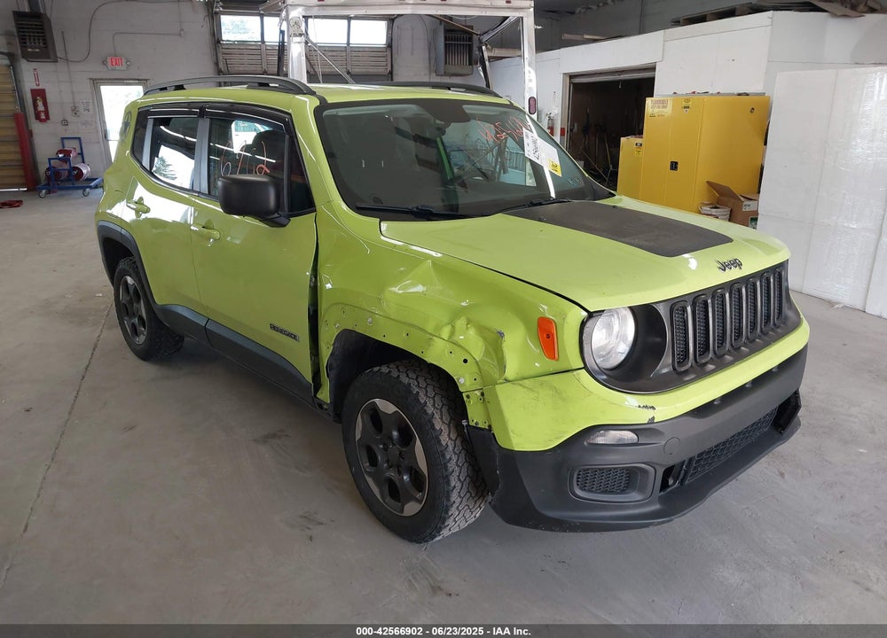 2017 JEEP RENEGADE VIN: ZACCJBAB5HPF90613