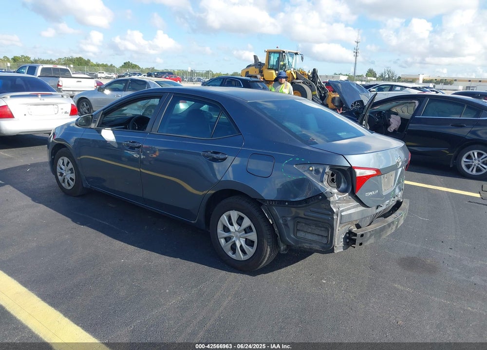 2014 TOYOTA COROLLA L VIN: 2T1BURHE1EC018716