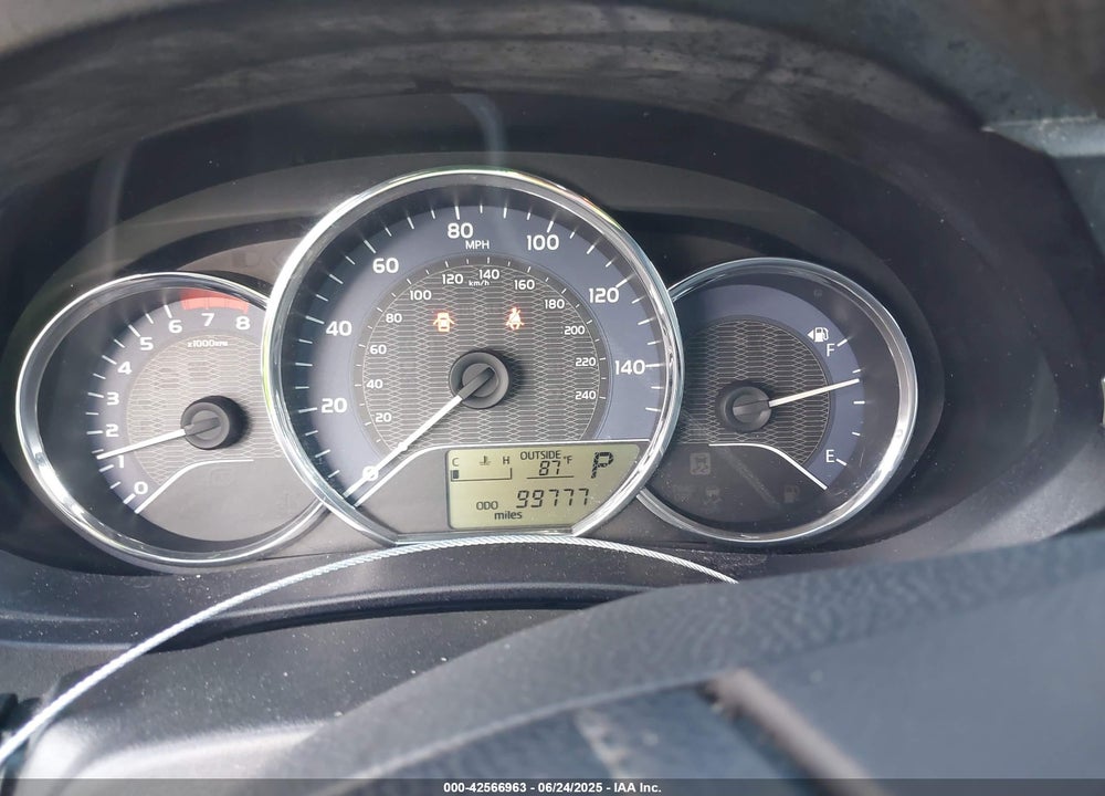 2014 TOYOTA COROLLA L VIN: 2T1BURHE1EC018716