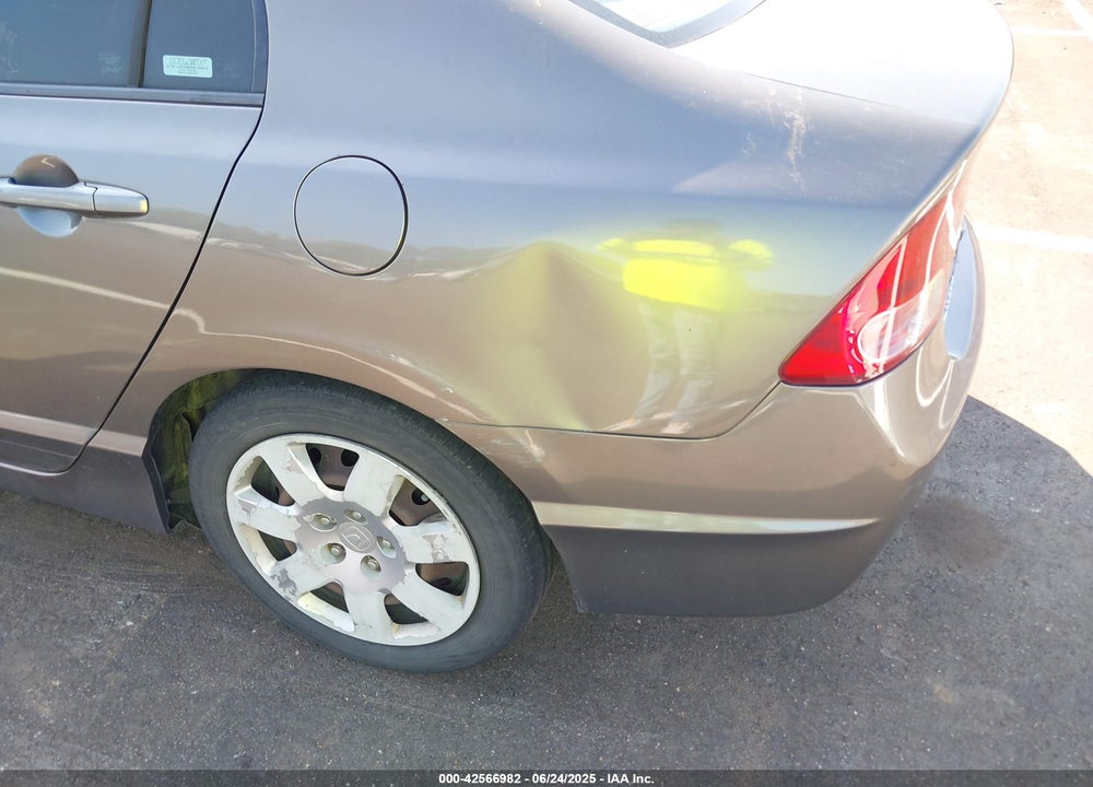 2008 HONDA CIVIC LX VIN: 2HGFA16548H334928