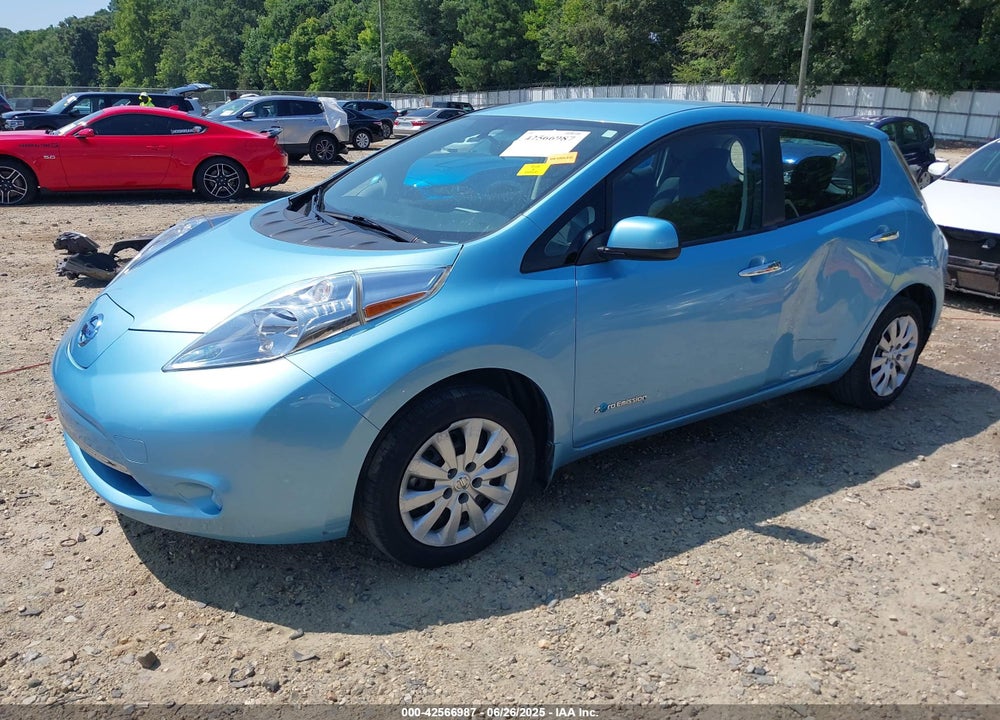 2015 NISSAN LEAF VIN: 1N4AZ0CPXFC323150
