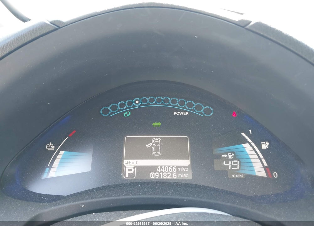 2015 NISSAN LEAF VIN: 1N4AZ0CPXFC323150