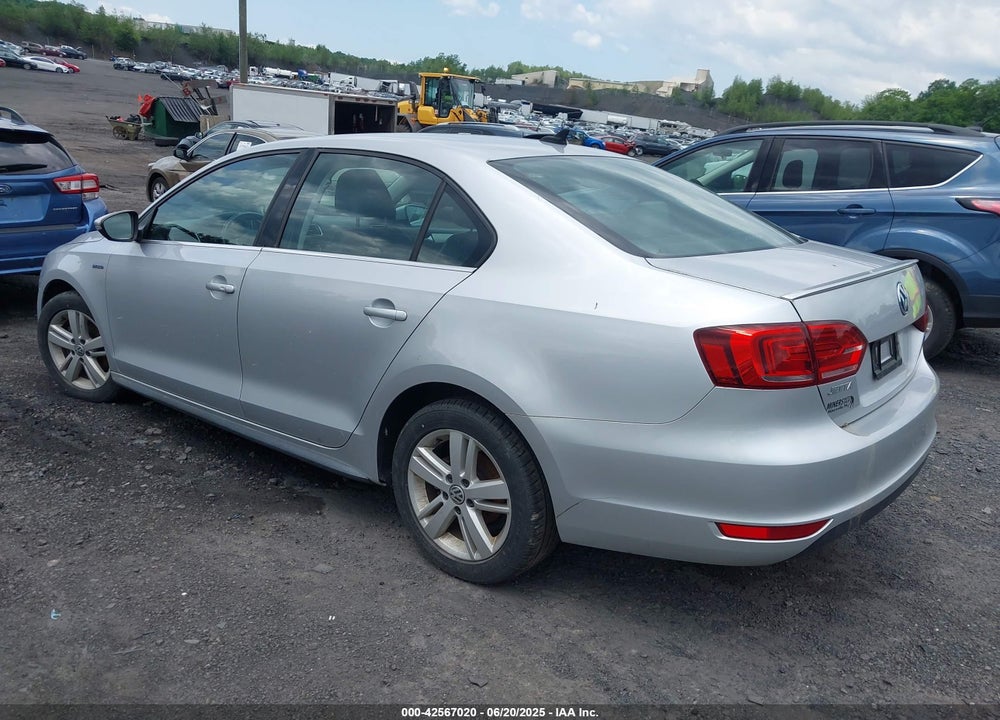 2014 VOLKSWAGEN JETTA HYBRID VIN: 3VW637AJ9EM284943