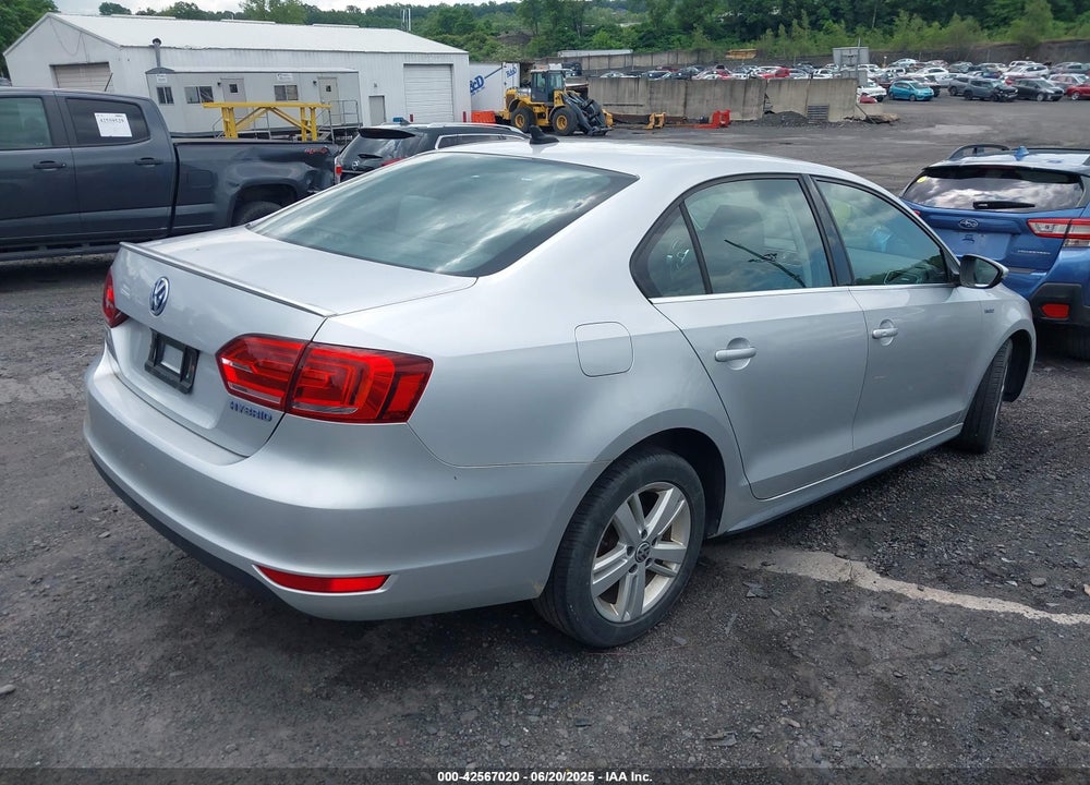 2014 VOLKSWAGEN JETTA HYBRID VIN: 3VW637AJ9EM284943