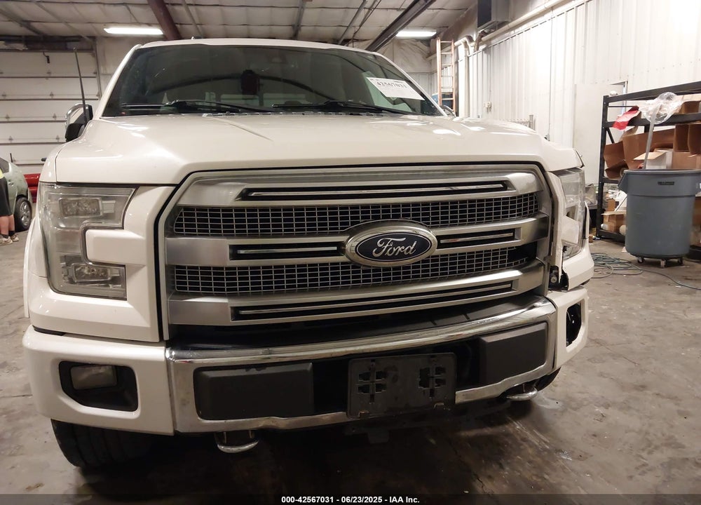 2015 FORD F-150 PLATINUM VIN: 1FTEW1EF7FFD09011