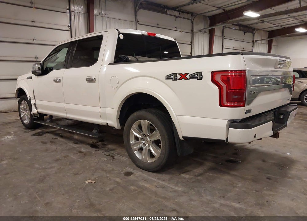 2015 FORD F-150 PLATINUM VIN: 1FTEW1EF7FFD09011