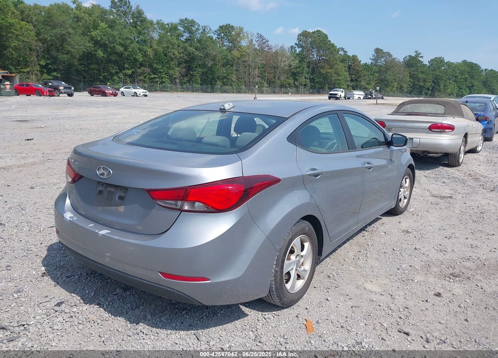 2015 HYUNDAI ELANTRA VIN: 5NPDH4AE6FH651107