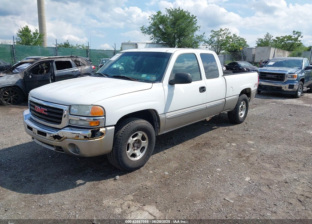 2003 GMC SIERRA 1500 SLE VIN: 2GTEK19TX31166361