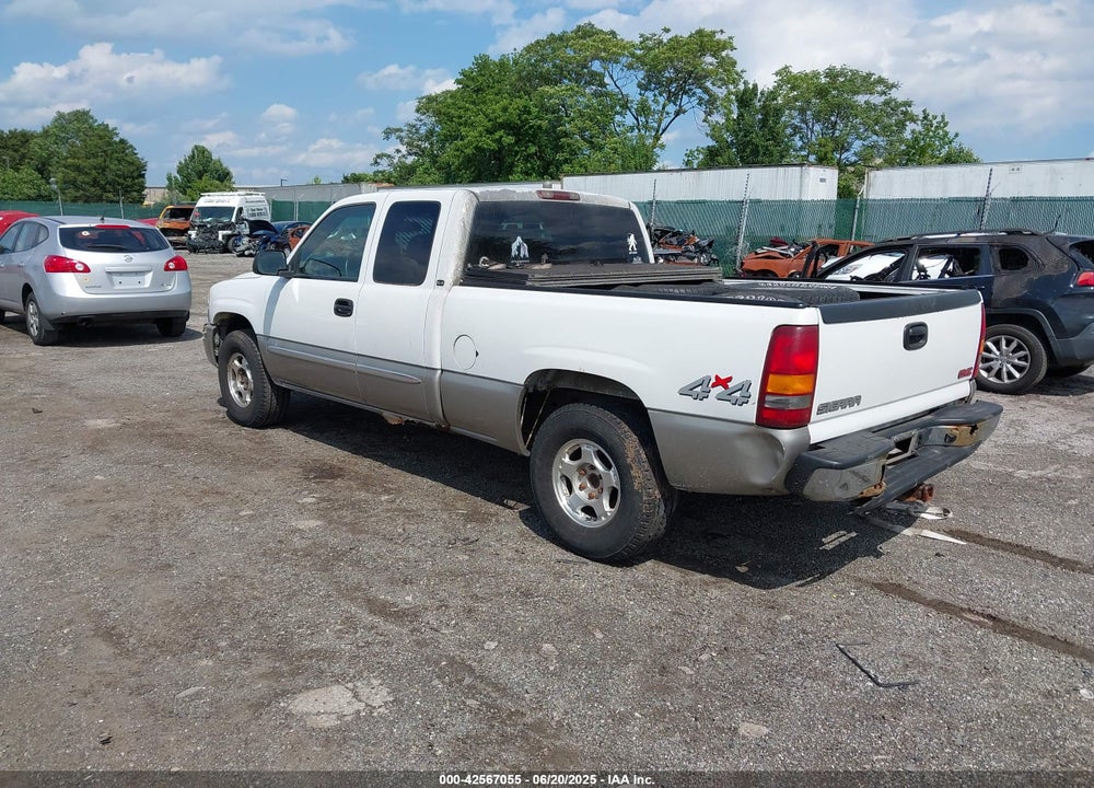 2003 GMC SIERRA 1500 SLE VIN: 2GTEK19TX31166361