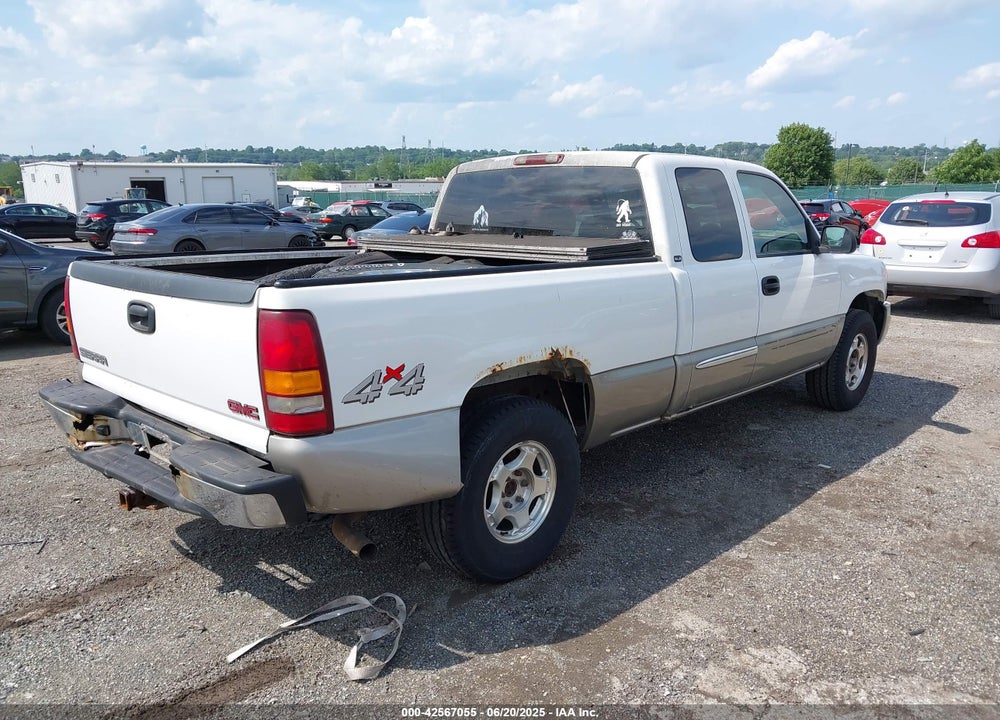 2003 GMC SIERRA 1500 SLE VIN: 2GTEK19TX31166361