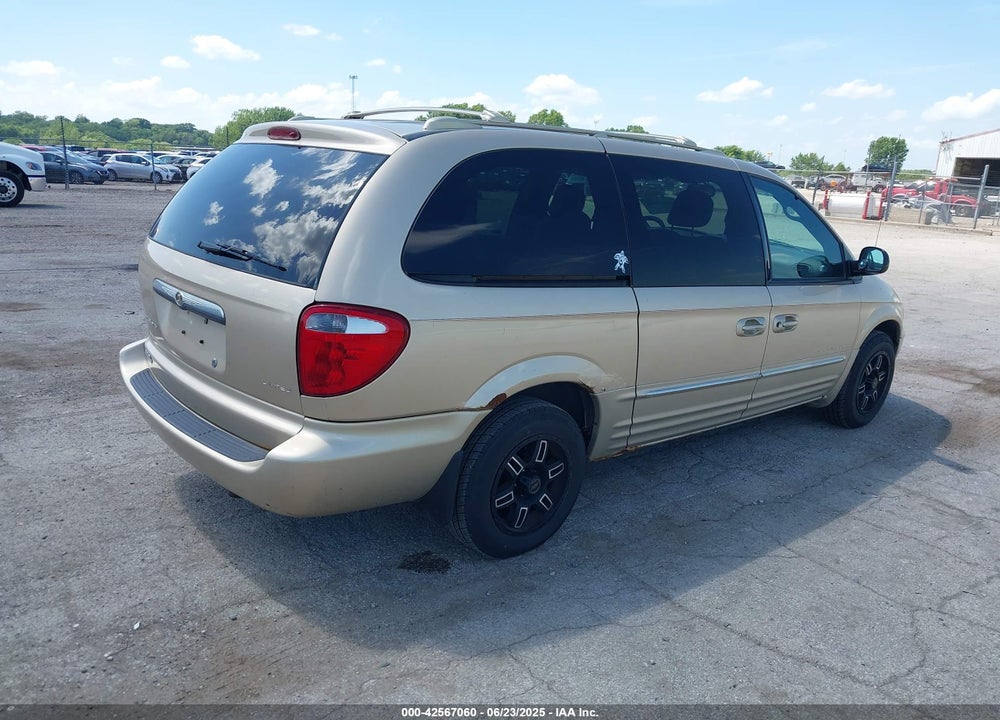 2001 CHRYSLER TOWN & COUNTRY LIMITED VIN: 2C8GP64L01R308700