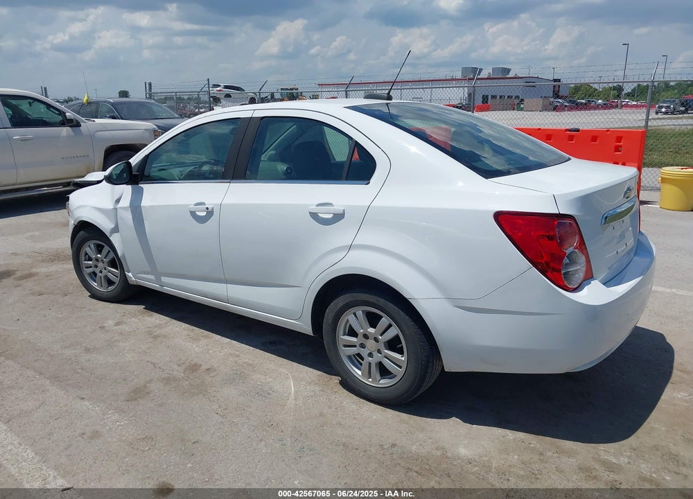 2016 CHEVROLET SONIC VIN: 1G1JC5SH9G4168209
