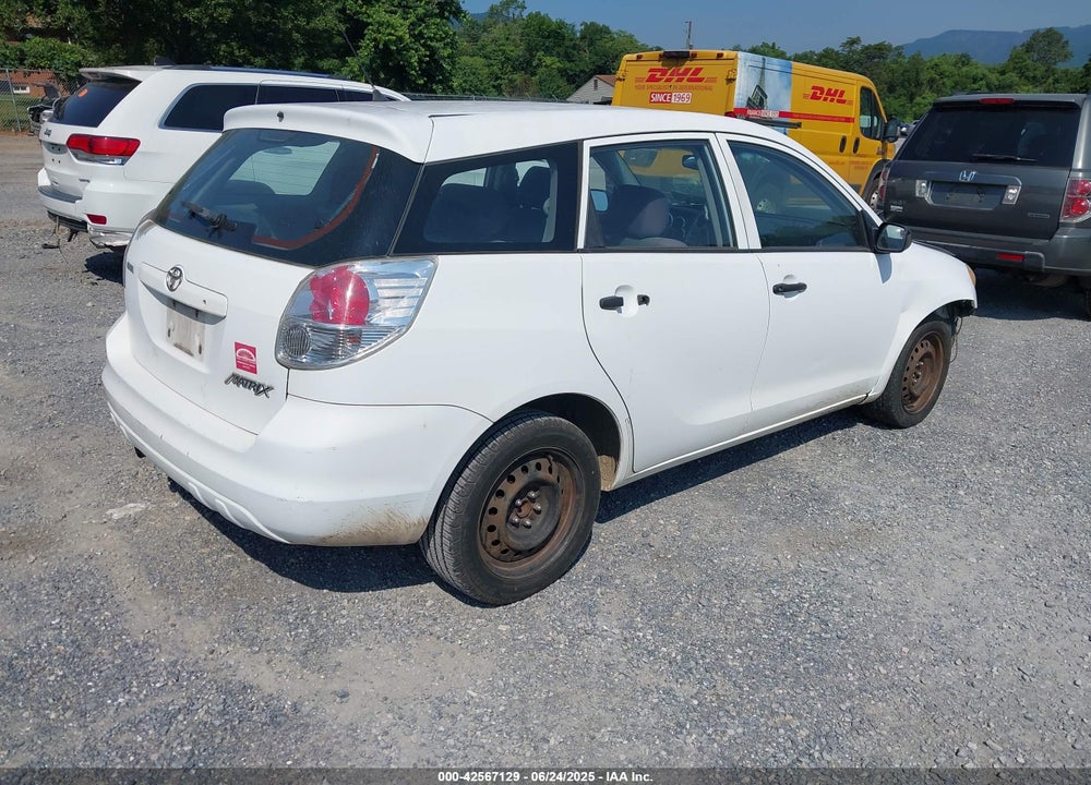 2004 TOYOTA MATRIX STANDARD VIN: 2T1KR32E44C179258