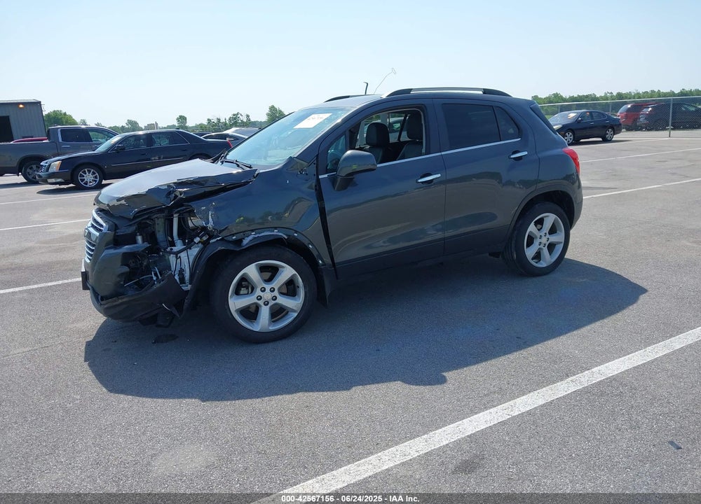 2016 CHEVROLET TRAX LTZ VIN: 3GNCJRSB0GL242112