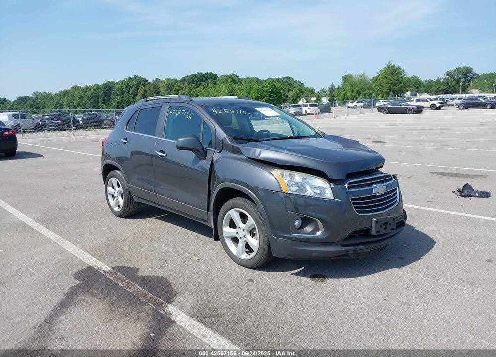 2016 CHEVROLET TRAX LTZ VIN: 3GNCJRSB0GL242112