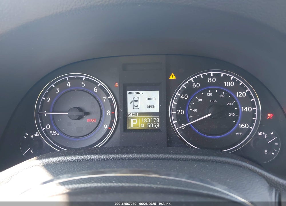 2012 INFINITI G37 VIN: JN1CV6EK3CM422131