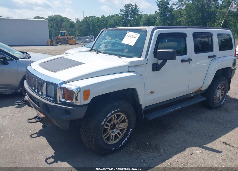 2007 HUMMER H3 SUV VIN: 5GTDN13E278192395