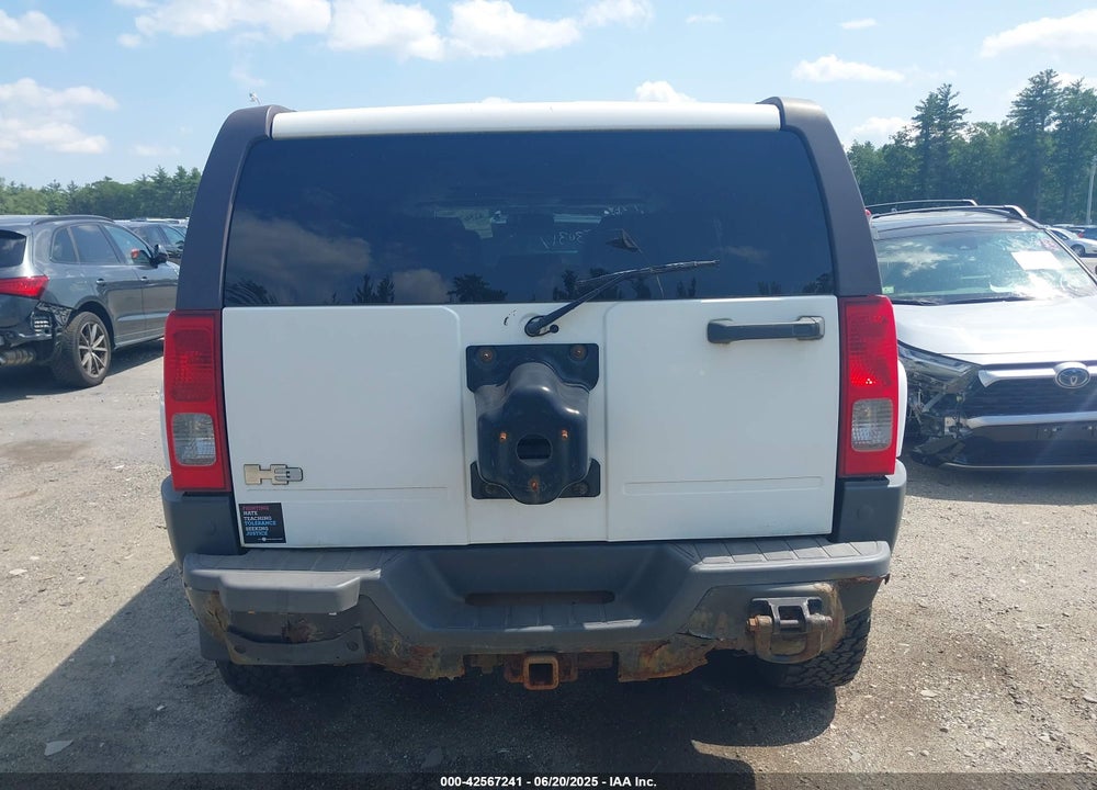 2007 HUMMER H3 SUV VIN: 5GTDN13E278192395